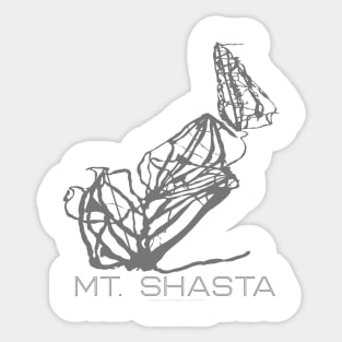 Mt Shasta Resort 3D Sticker